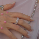 Pale Pink Eternity Band