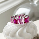 Multi Pink Eternity Band