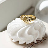 Heart Signet Pinky Ring