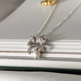 Abella Bow Necklace