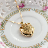 Heart Fleurs Locket