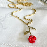 Red Rose Necklace