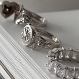 Marie Antoinette Ring Silver