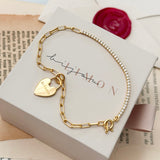 Heart Lock Bracelet