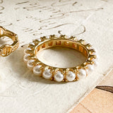 Pearl Eternity Ring