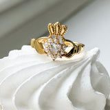 Lily White Ring