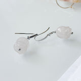 Tulip Quartz Earrings