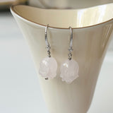 Tulip Quartz Earrings