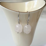 Tulip Quartz Earrings