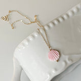 Pink Shell Necklace