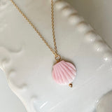 Pink Shell Necklace