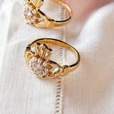 Lily White Ring