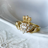 Lily White Ring