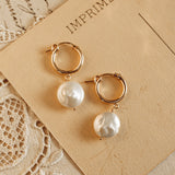 Marina Pearl Earrings - bijoulimon.com
