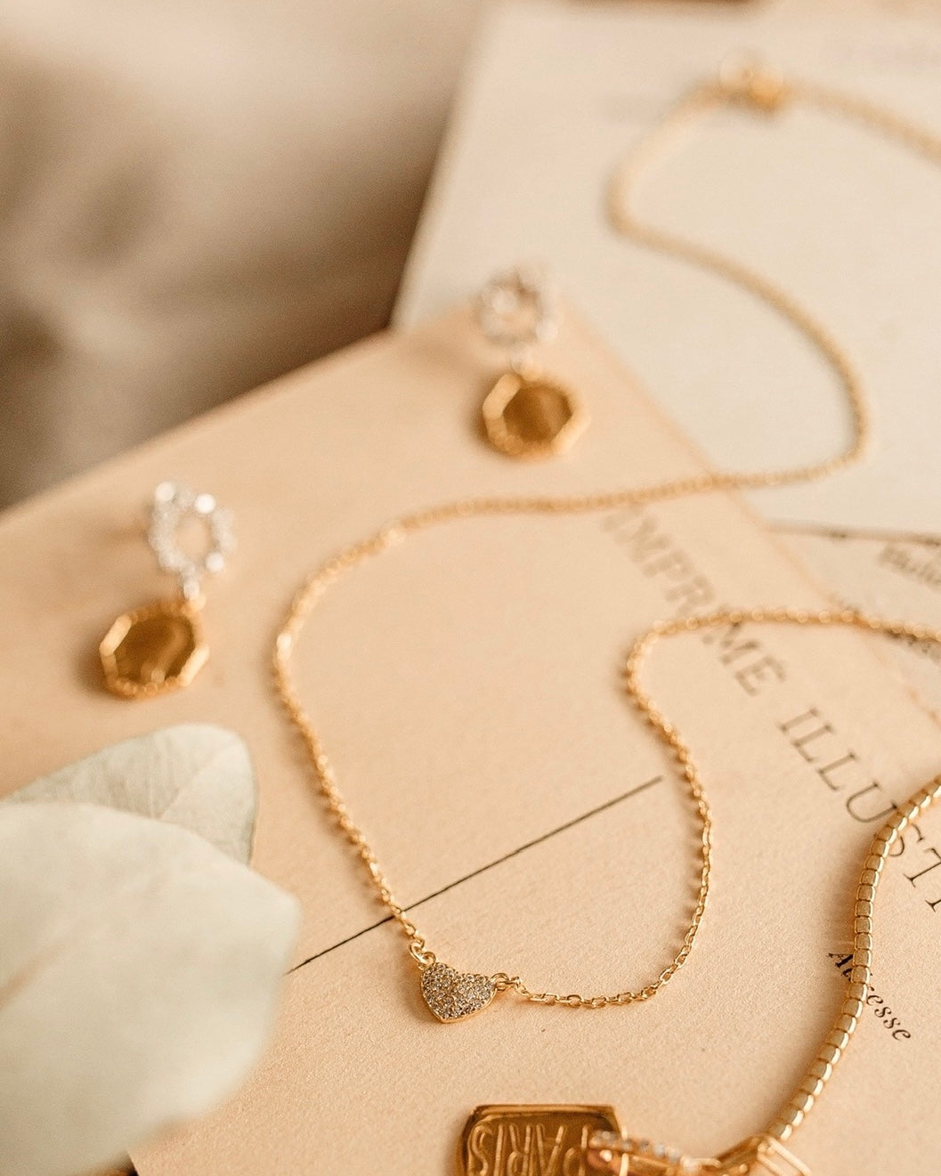 Petite Heart Necklace - bijoulimon.com