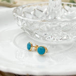 Natalie Turquoise Earrings - bijoulimon.com