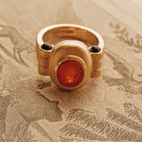 Vintage Roman Cameo Ring - bijoulimon.com