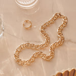 Interlocking Chain Necklace - bijoulimon.com 2